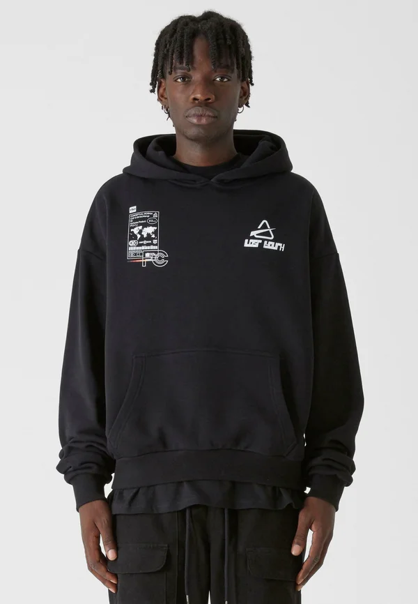 CONCEPTUAL - Kapuzenpullover - black