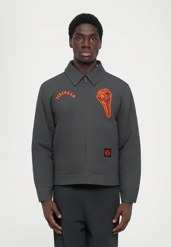 CONE PATCH WORK JACKET - Übergangsjacke - black