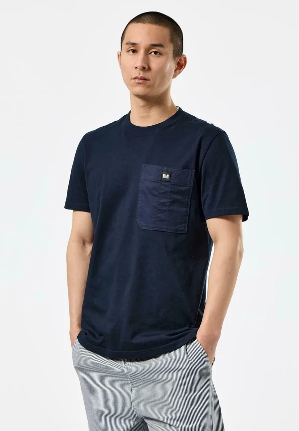 CONEY ISLAND UTILITY POC KET - T-Shirt basic - navy