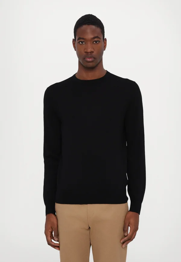 CONNOR - Strickpullover - black