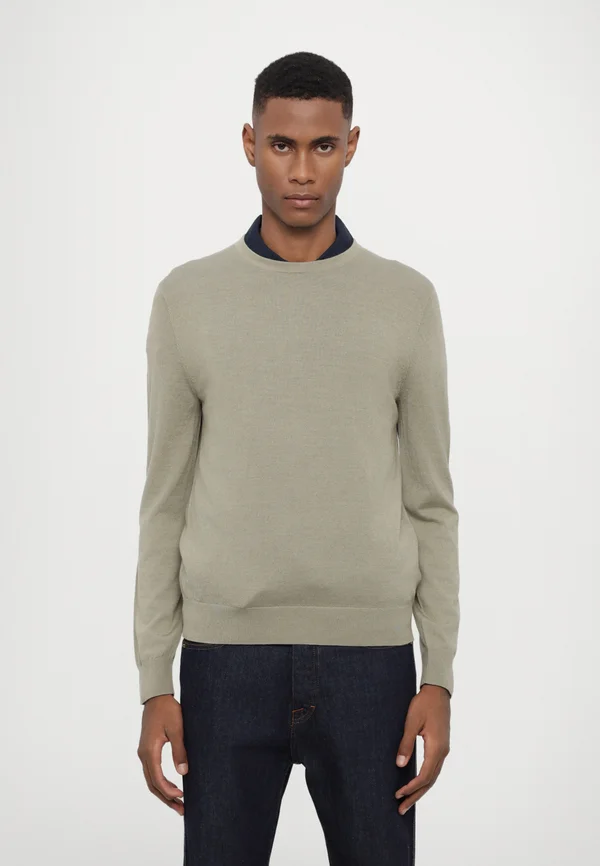 CONNOR - Strickpullover - granite green