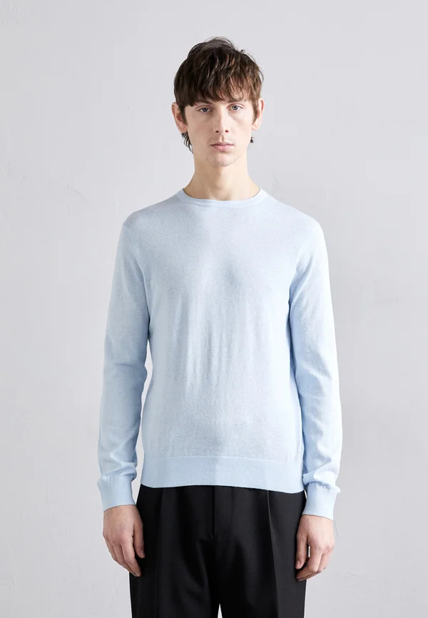 CONNOR  - Strickpullover - light blue