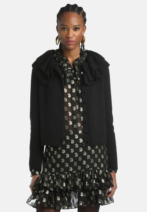 CONSOLATO - Strickjacke - nero