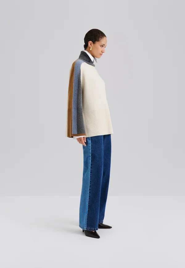 CONSTRAST - Strickpullover - multi