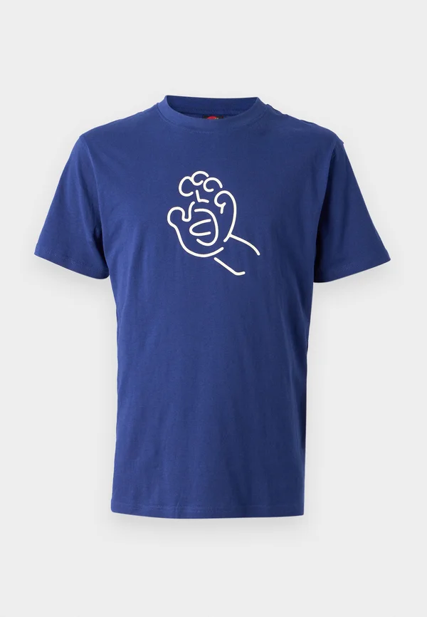 CONTOUR HAND UNISEX - T-Shirt print - dark blue 503