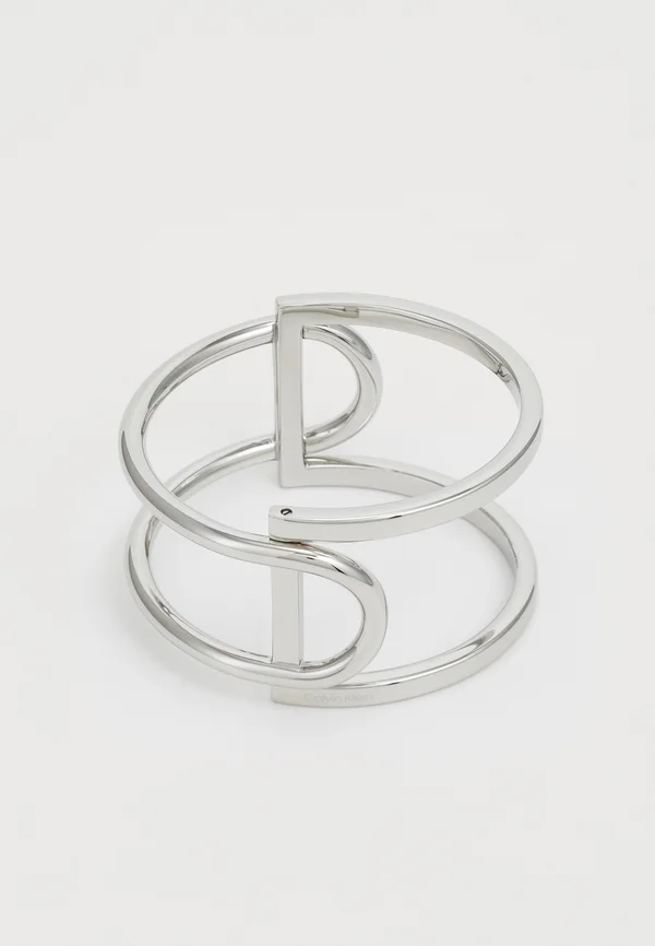 CONTOURED GEOMETRY - Armband - silver-coloured