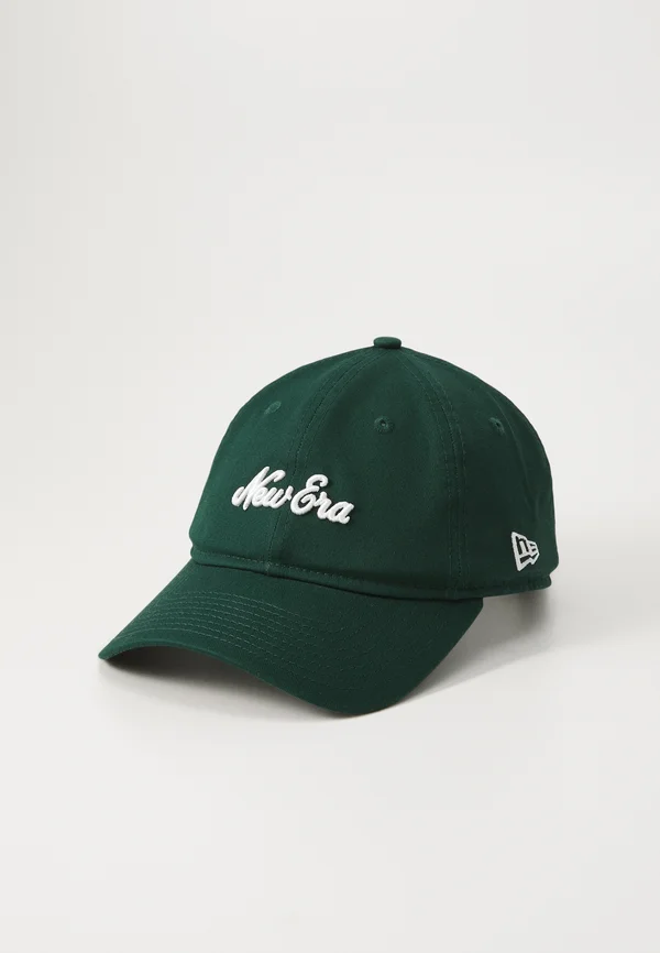 CONTRAST STITCH 9TWENTY® UNISEX - Cap - dark green/white