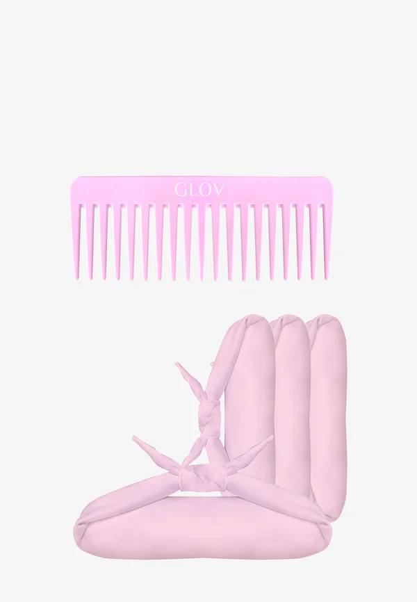 COOLCURL PILLOW ROLLERS + COMB SHOWER - Haar-Styling-Accessoires - pink
