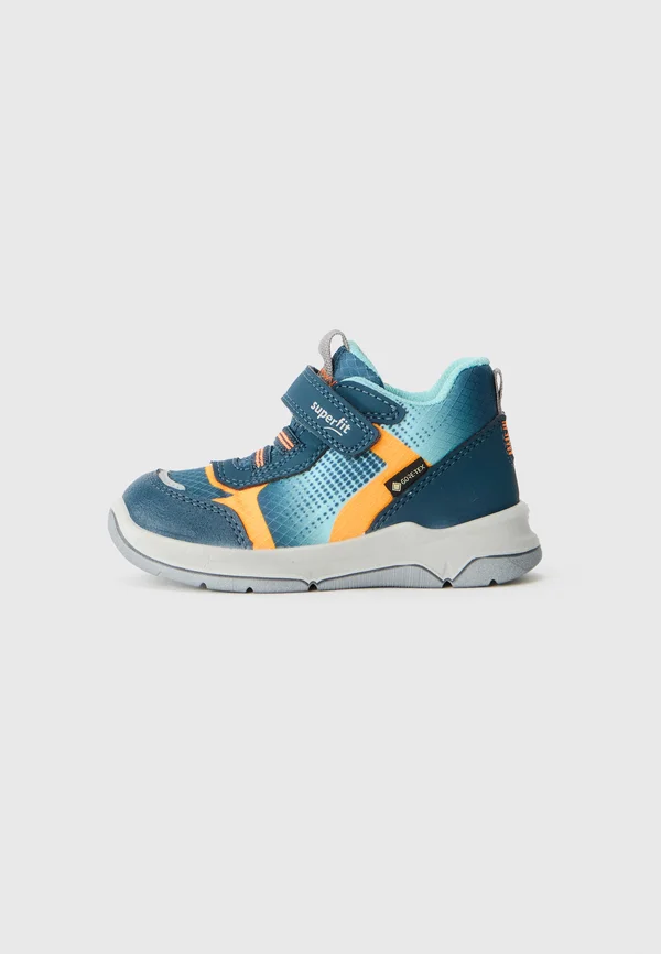 COOPER - Sneaker high - blau/orange