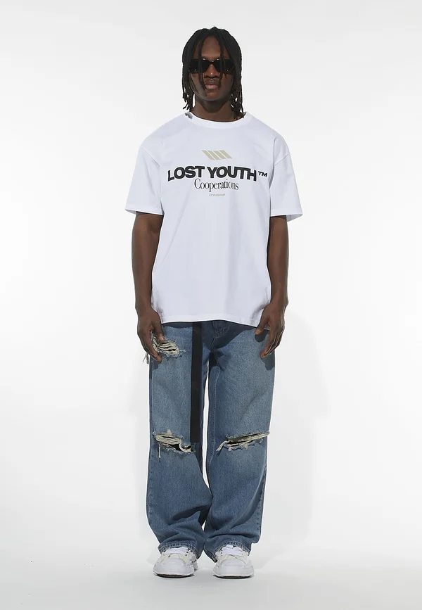 COOPERATIONS - T-Shirt print - white