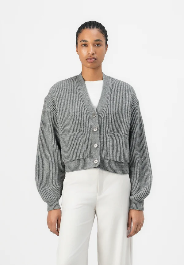 COOPIE - Strickjacke - grey