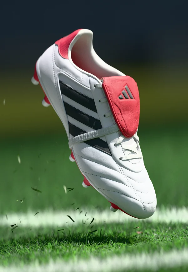 COPA GLORO II FIRM GROUND FOOTBALL BOOTS - Fußballschuhe für festen Untergrund - footwear white/core black/better scarlet