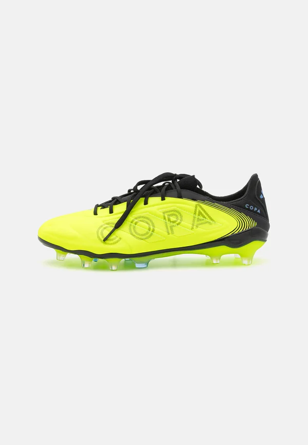 COPA PURE 3 ELITE FIRM GROUND - Fußballschuh Nocken - lucid lemon/core black