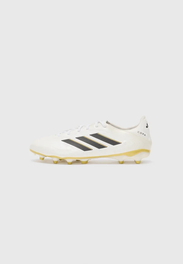COPA PURE III LEAGUE FG/MG - Fußballschuh Nocken - white/black/gold-coloured