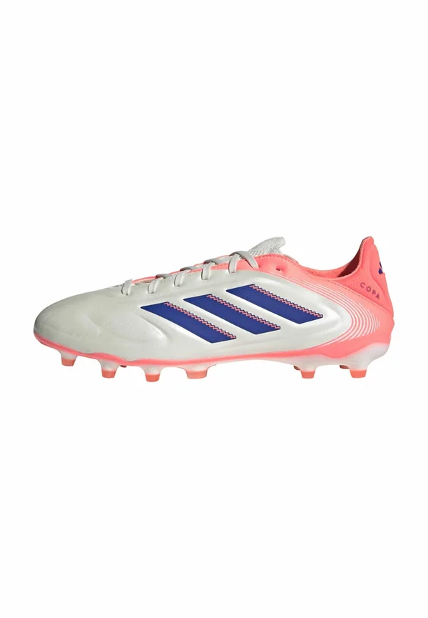 COPA PURE III PRO FIRM GROUND FOOTBALL BOOTS - Fußballschuhe für festen Untergrund - off white   lucid blue   signal coral