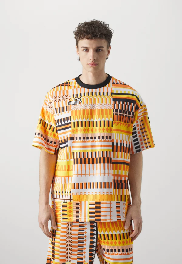 COPA/EURO  - Sport T-Shirt - black/orange
