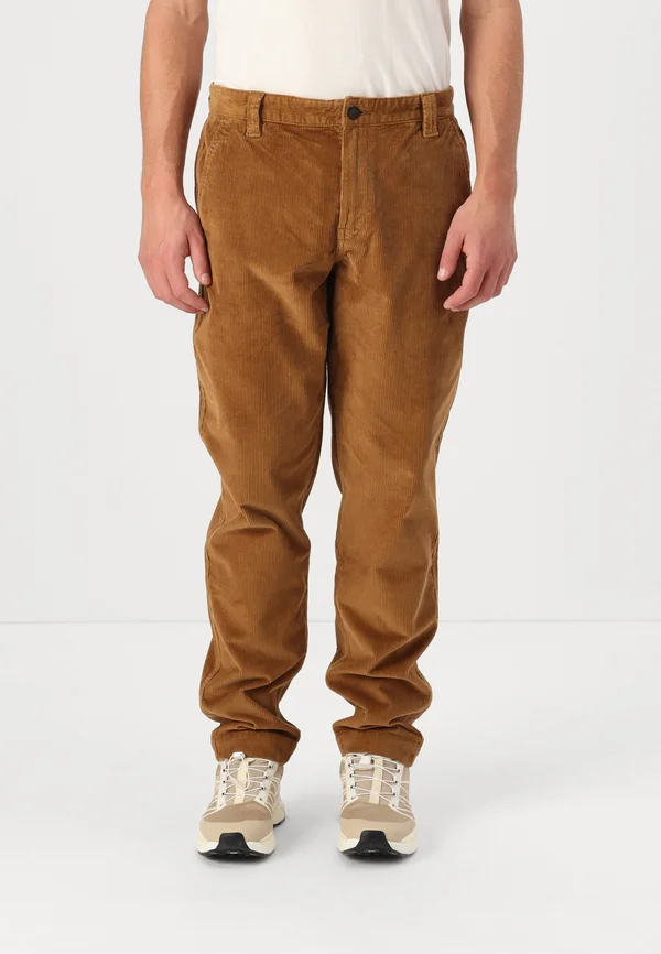 CORDUROY PANT - Stoffhose - dark wheat boot