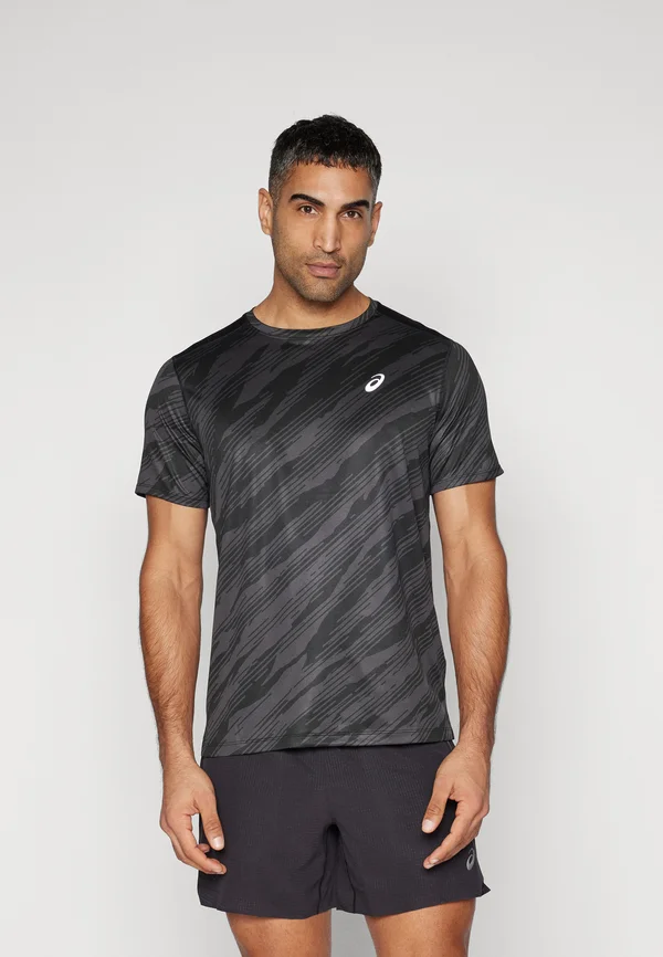 CORE ALL OVER PRINT TOP - Sport T-Shirt - performance black