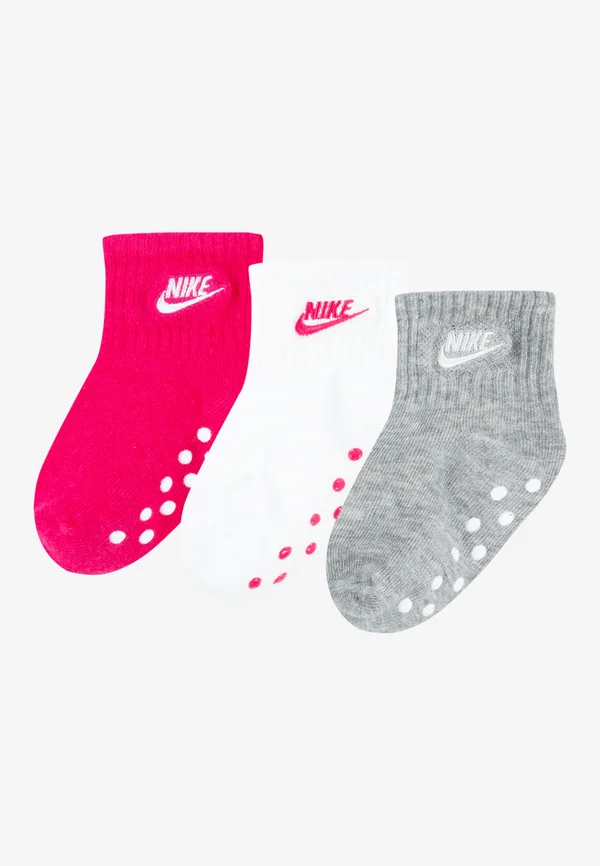 CORE FUTURA GRIPPER UNISEX 3 PACK - Socken - rush pink
