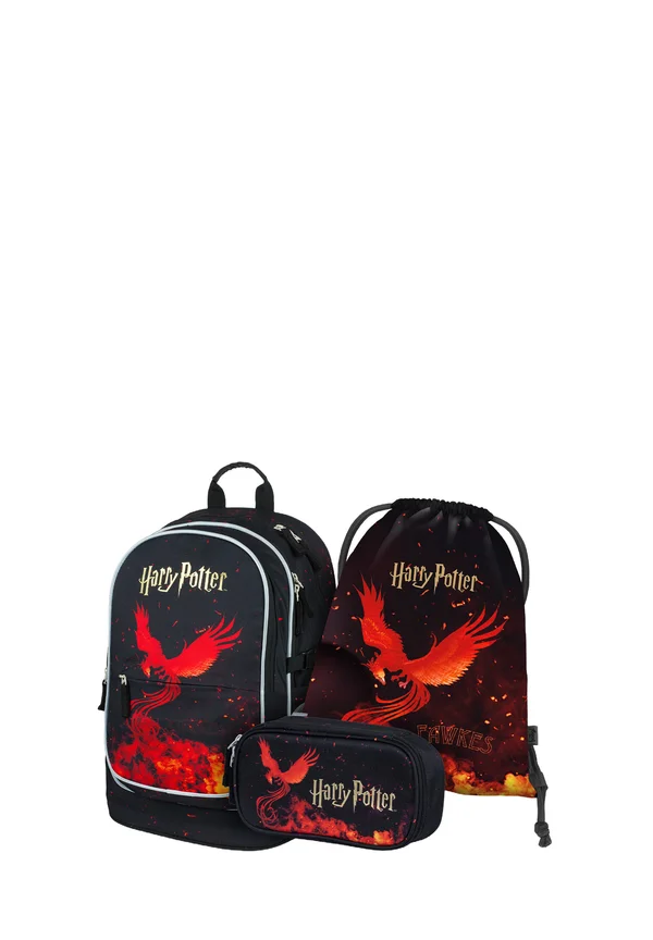 CORE HARRY POTTER PHÖNIX SET 3TLG - Schulranzen Set - schwarz