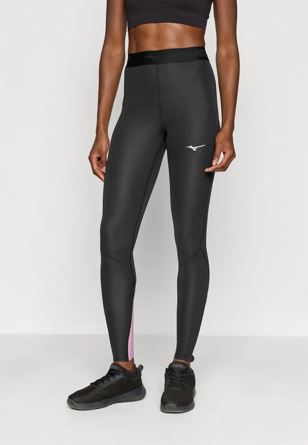 CORE IMPULSE LONG - Lauftights - black/mauve