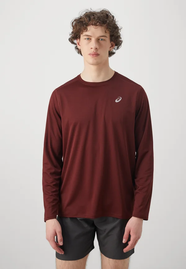 CORE  - Langarmshirt - dark red planet