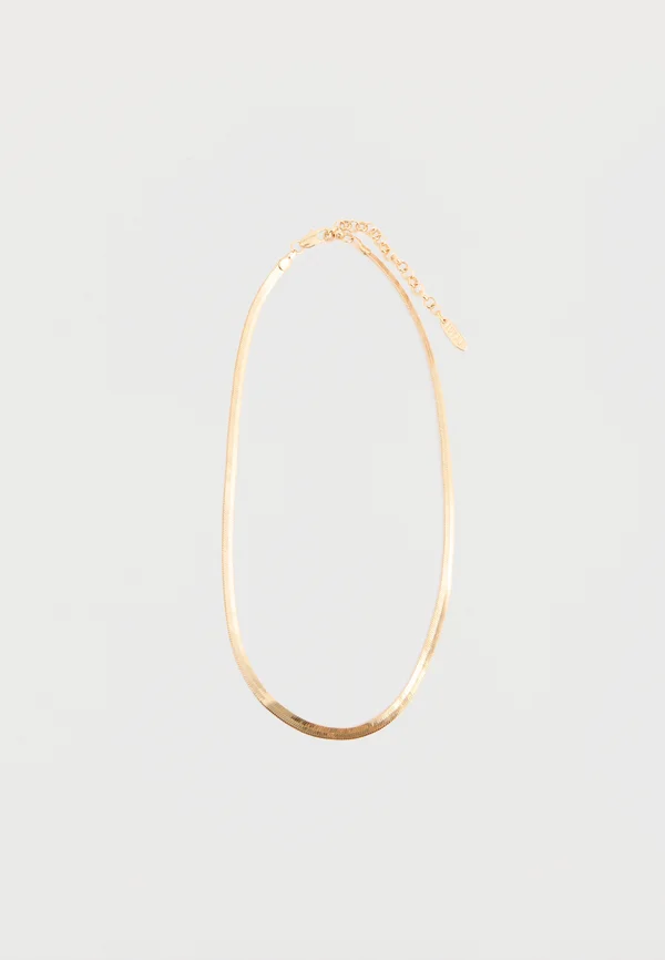 CORE THE CLASSIQUE HERRINGBONE CHAIN - Halskette - gold-coloured