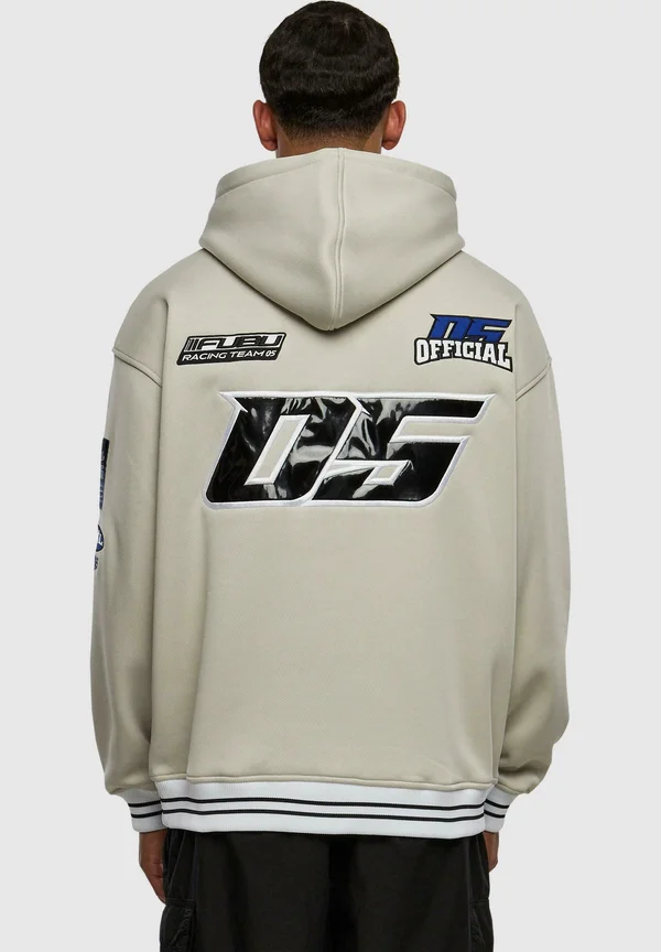 CORPORATE MESH - Kapuzenpullover - creme black blue
