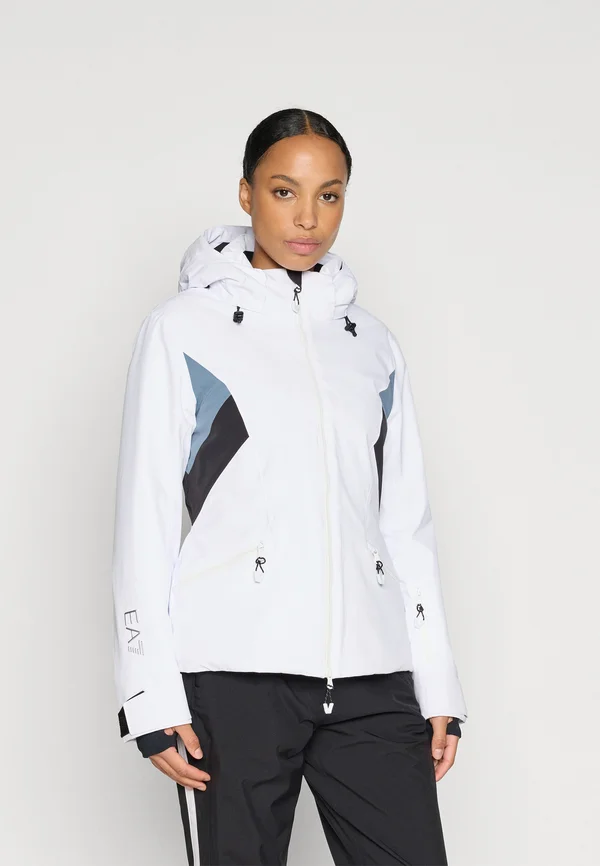 CORTINA COLORBLOCK - Skijacke - white