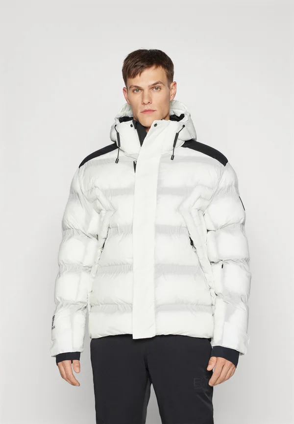 CORTINA JACKET - Skijacke - glowdark white