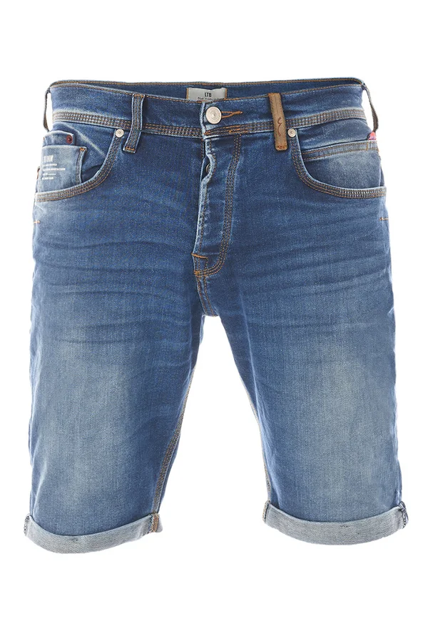 CORVIN - Jeans Shorts - blue denim