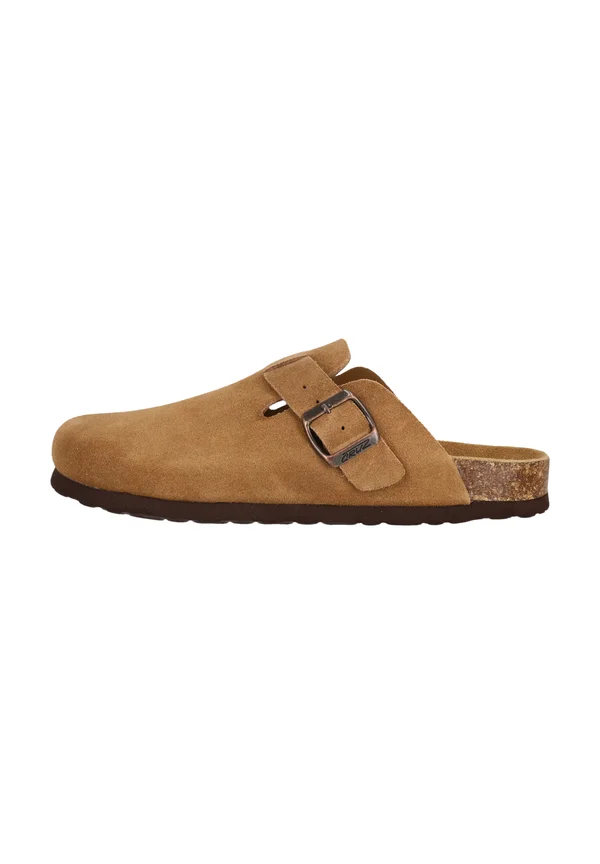 CORWIN - Pantolette flach - toffee