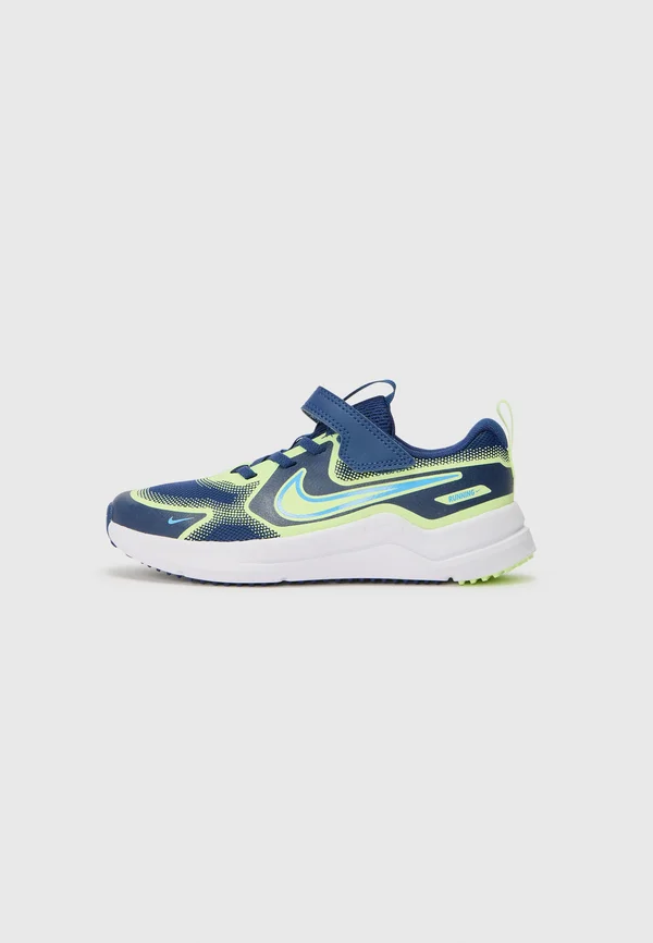 COSMIC RUNNER PS - Laufschuh Straße - blue void/univ blue/barely volt