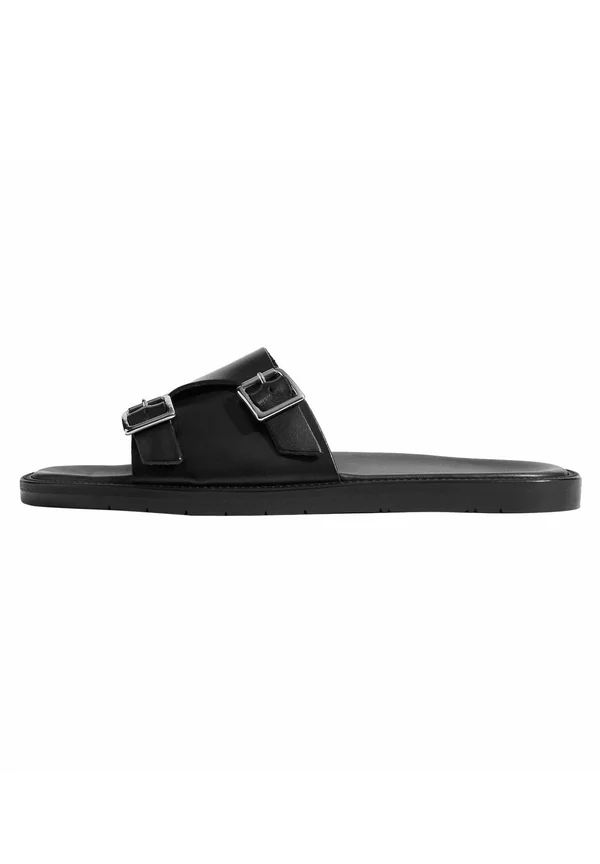 COSTANTINO - Pantolette flach - black calf