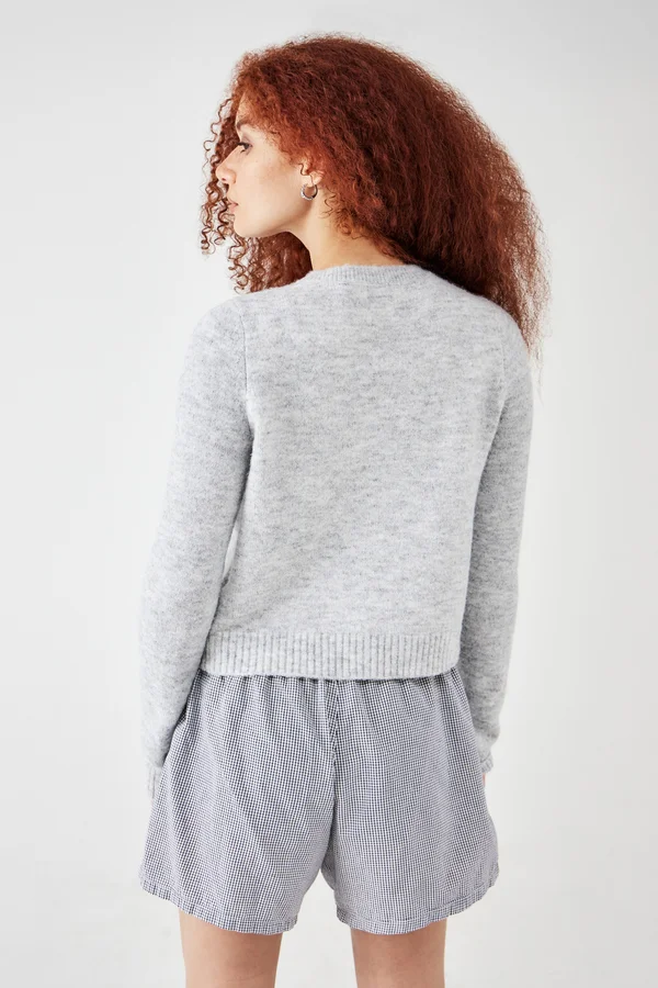 COSY CREW - Strickjacke - grey