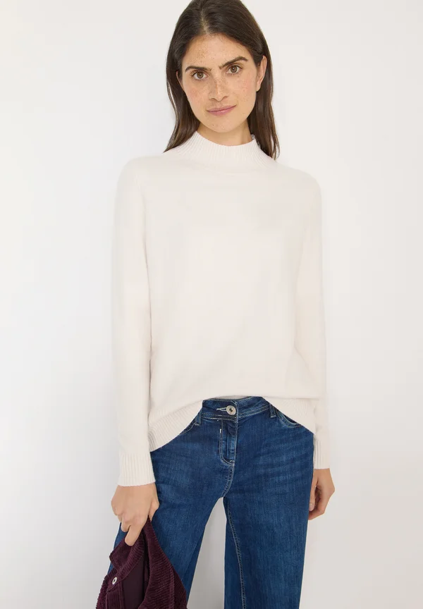 COSY TURTLENECK  - Strickpullover - grau