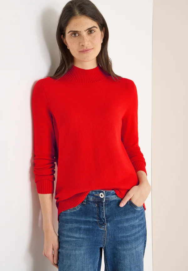 COSY TURTLENECK  - Strickpullover - orange