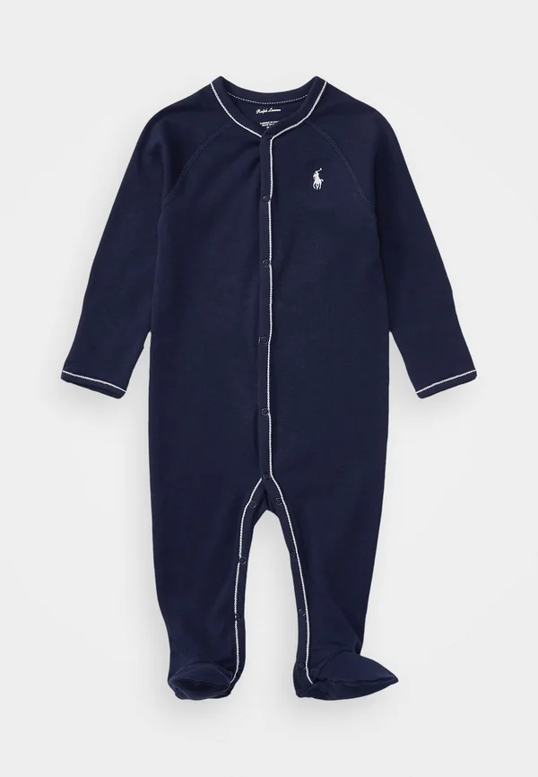 COTTON FOOTED COVERALL - Strampler - refined navy