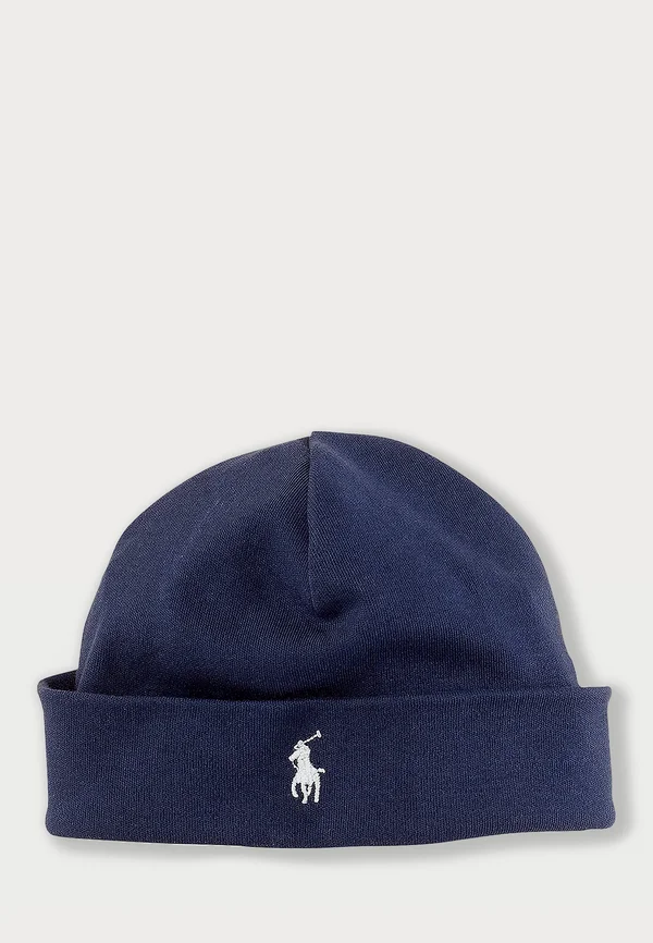 COTTON INTERLOCK BEANIE - Mütze - refined navy