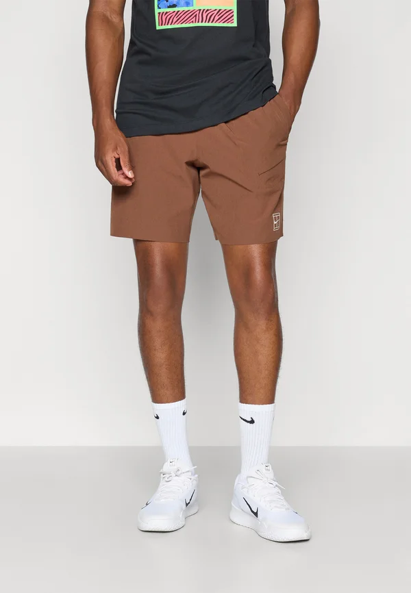 COURT ADVANTAGE - Kurze Sporthose - cacao wow/white