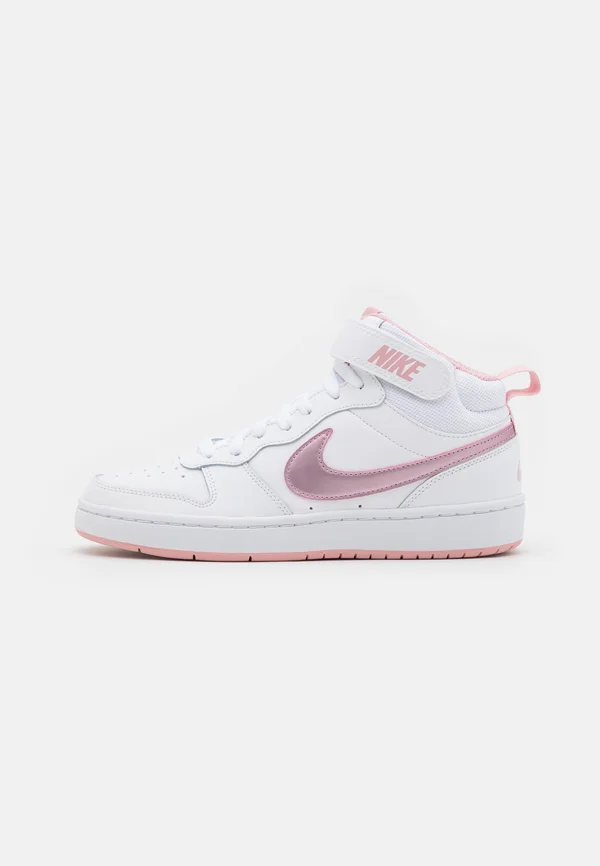 COURT BOROUGH MID 2 UNISEX - Sneaker high - white/pink glaze
