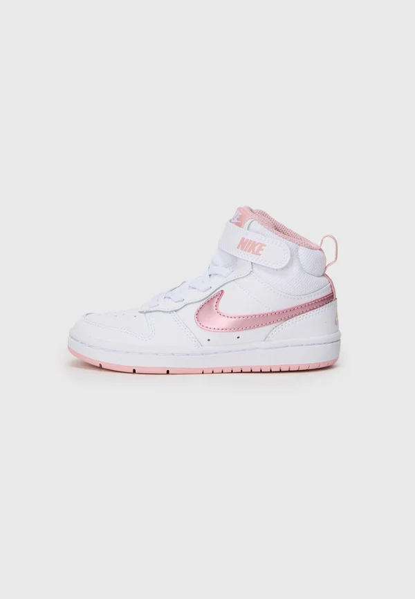 COURT BOROUGH MID 2 UNISEX - Sneaker high - white/pink glaze