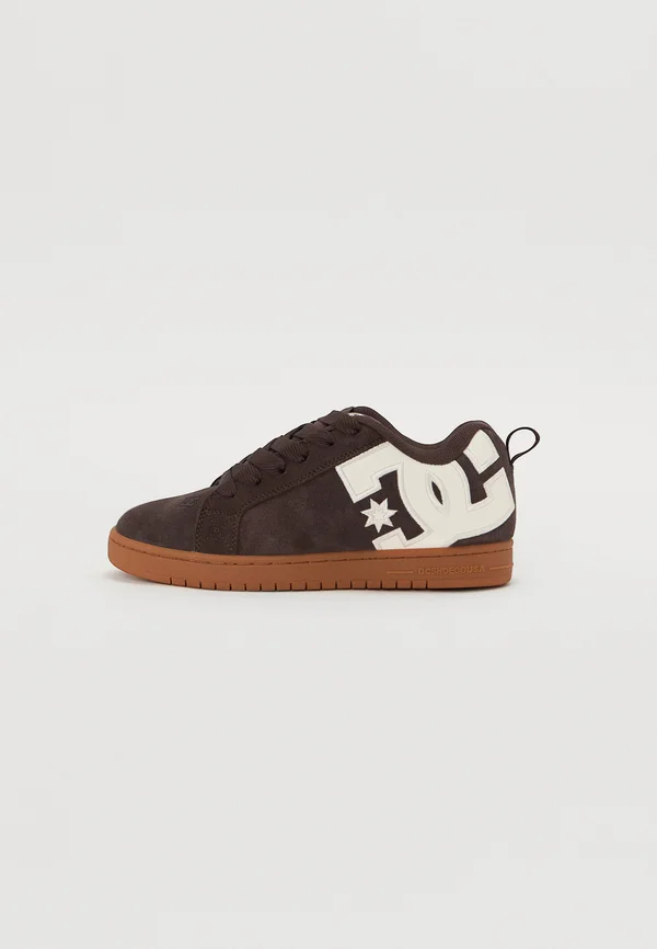 COURT GRAFFIK UNISEX - Sneaker low -  brown gum