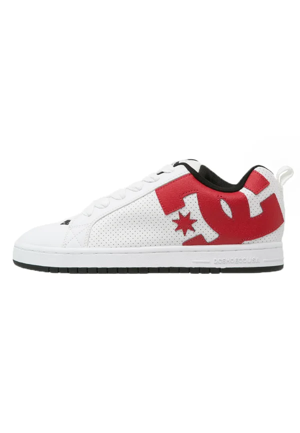 COURT GRAFFIK UNISEX - Sneaker low - white/red/black