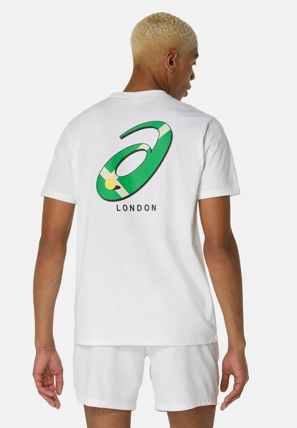 COURT GRAPHIC - T-Shirt print - brilliant white