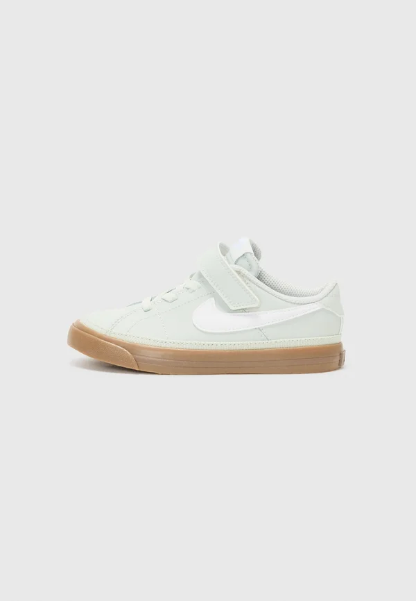 COURT LEGACY - Sneaker low - light silver-coloured/white/gum dk brown