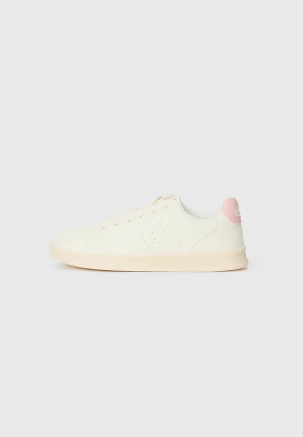 COURT LINE UNISEX - Sneaker low - white/pink