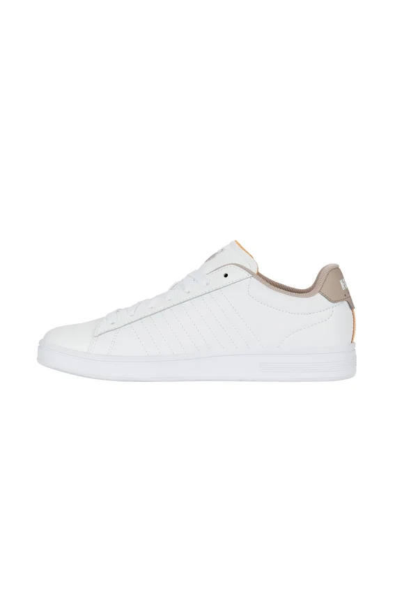 COURT SHIELD II - Sneaker low - white taupe jurassic gold