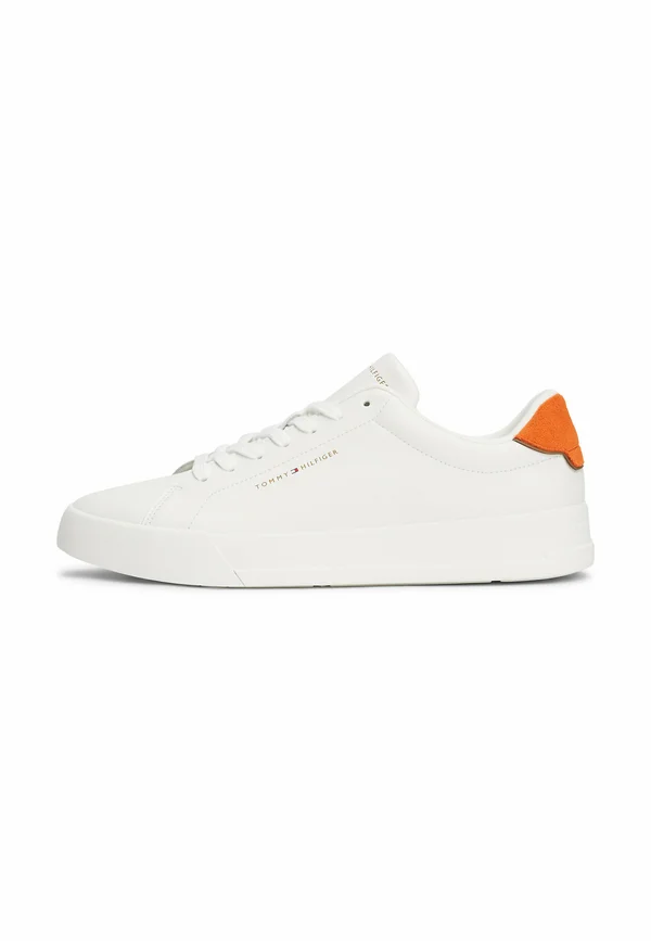 COURT - Sneaker low - ecru brilliant orange