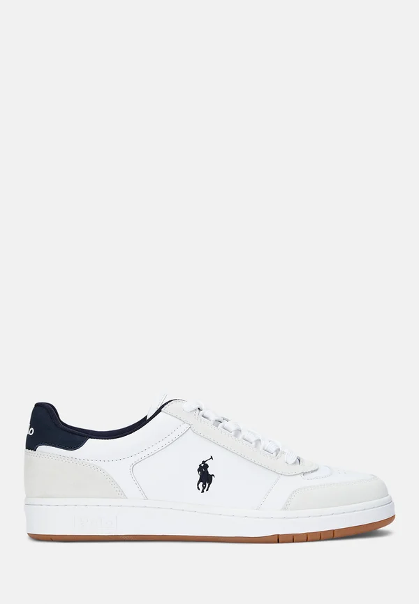 COURT SPORT LEATHER-SUEDE SNEAKER UNISEX - Sneaker low - white/navy
